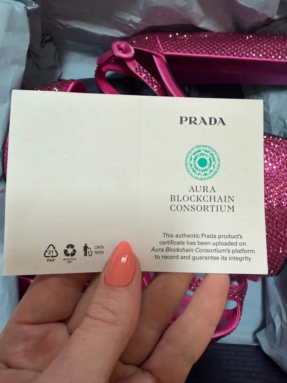 NWT!! PRADA Hot Pink Crystal-Embellished 135mm Platform Sandals